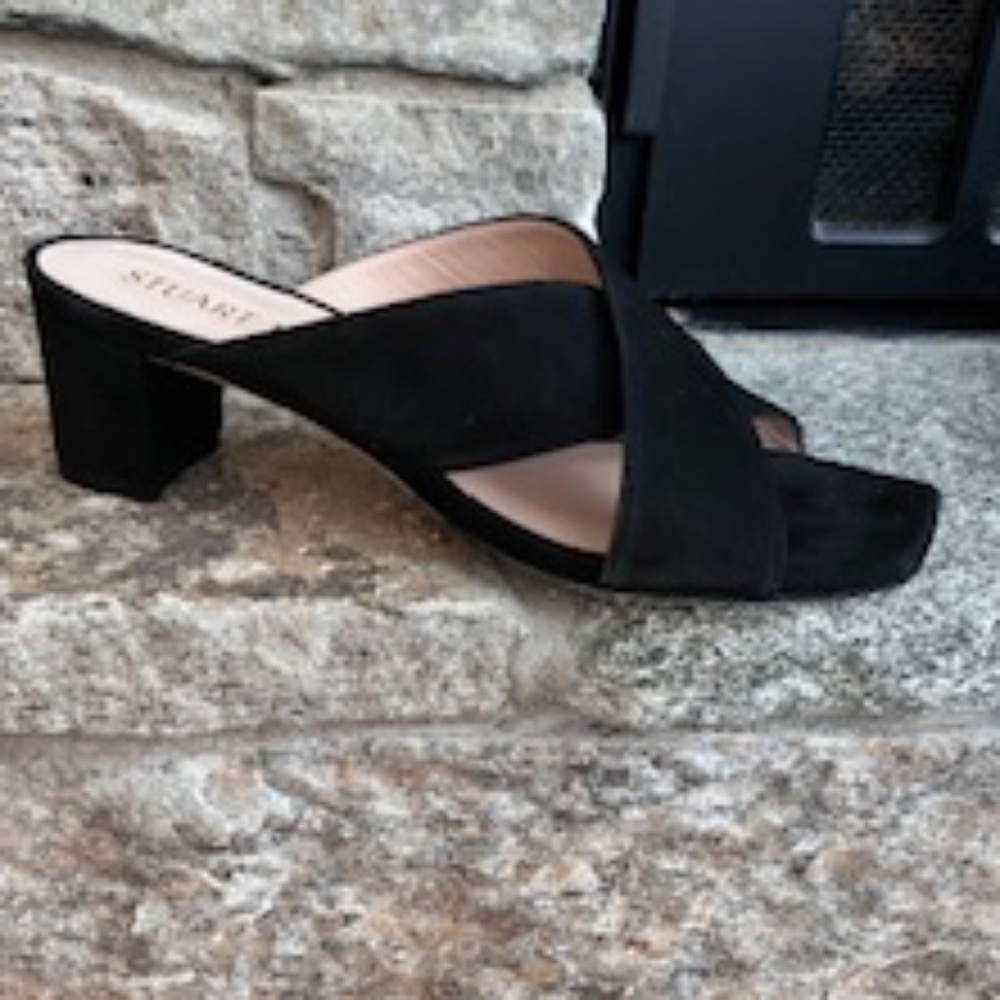 Stuart Weitzman Aletha 50 Suede Slide